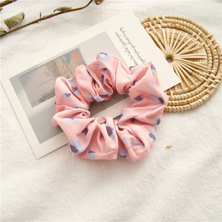 Sweetie Pink Printed Hair Rope