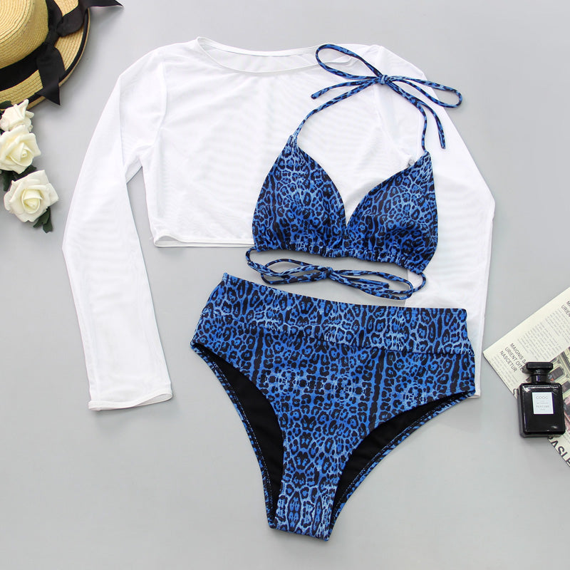 Three-piece Sun-proof Strappy Swimming Costume
