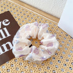 Double Mesh Polka Dots Hair Tie