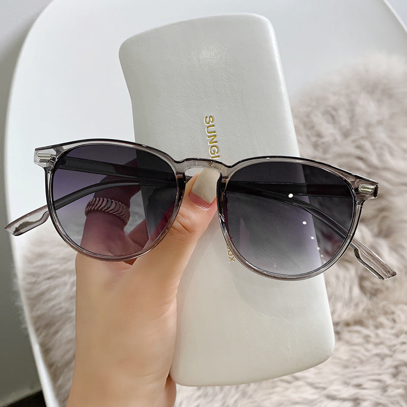 Oval Frame Sunglasses