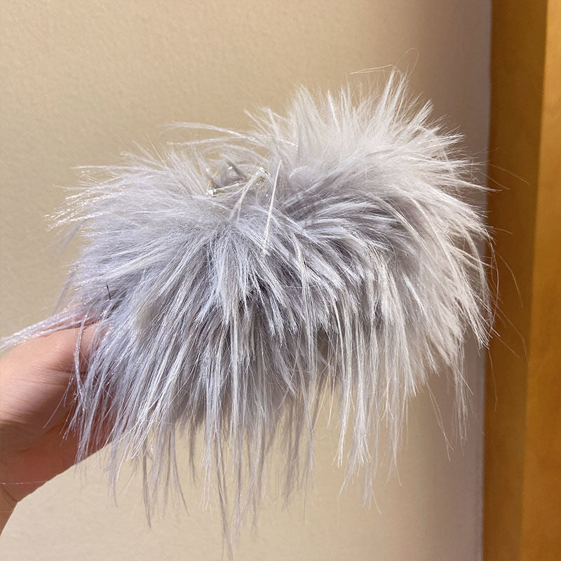Solid Color Feathered Hair Accessories