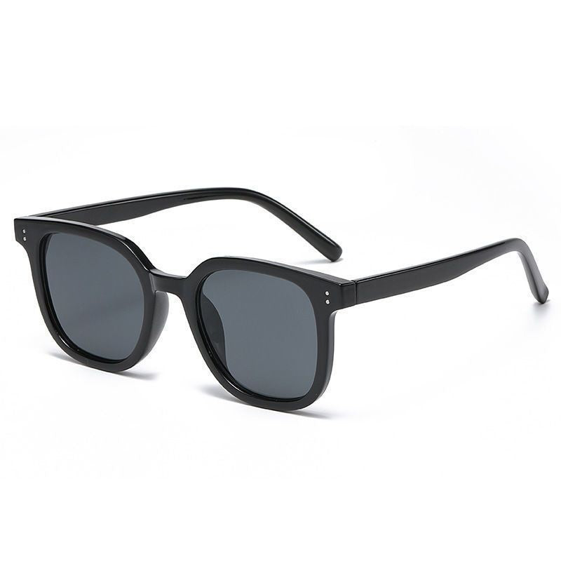 Vintage Square Chunky Frame Colored Sunglasses