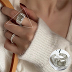 Irregular Shaped Vintage Metal Ring