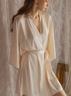 Hollowed Velvet Pleated Lounge Set