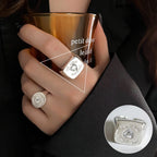 Irregular Shaped Vintage Metal Ring