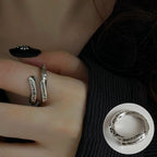 Irregular Shaped Vintage Metal Ring