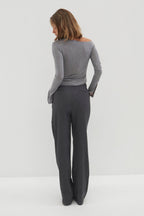 Alvona Top In Grey