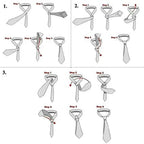 Men's Pink/Hot Pink Breast Cancer Awareness Ribbon Design Tie