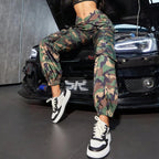 Kiana - Camouflage Cargo Pants