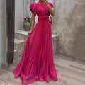 Abigail™ | Pleated Evening Dress