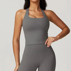 Freesia - Activewear Racerback Tank Top