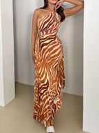 Adeline™ | Vibrant Tropical Evening Dress