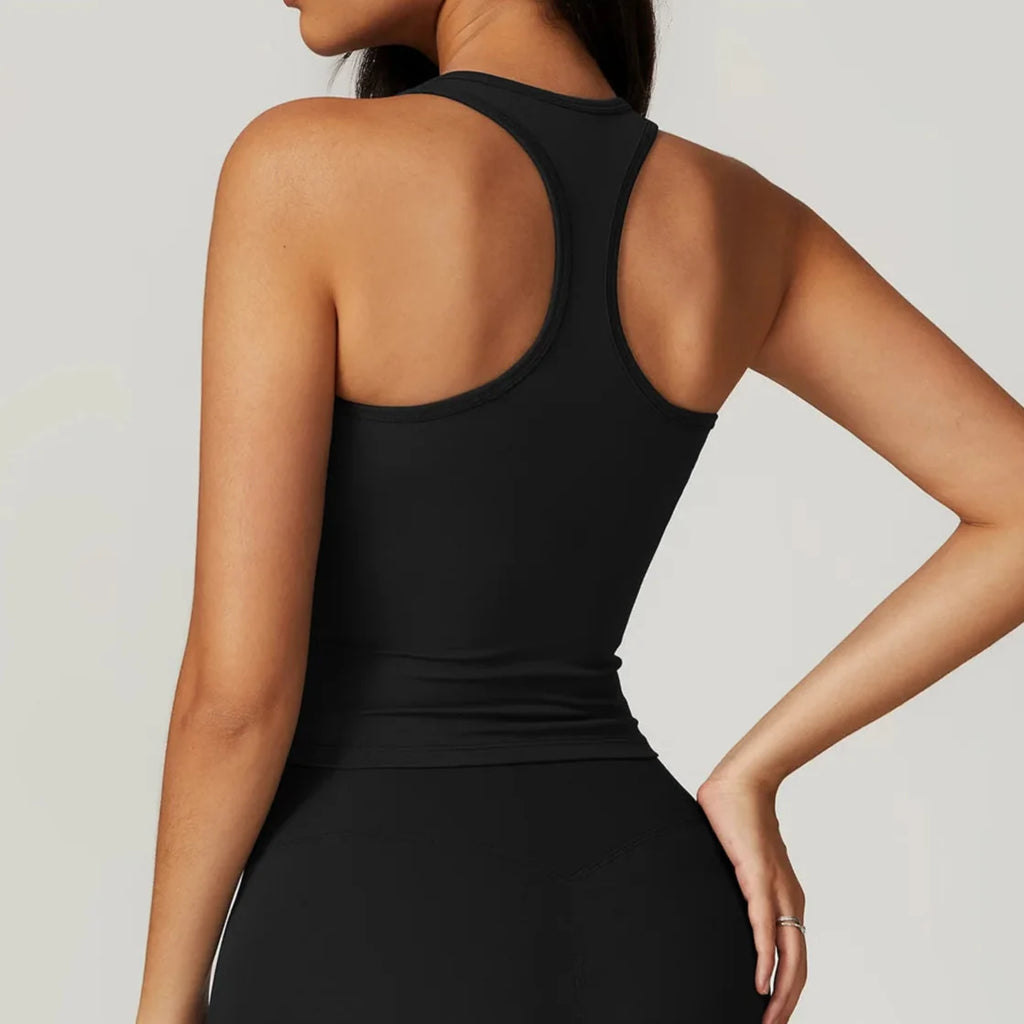 Freesia - Activewear Racerback Tank Top