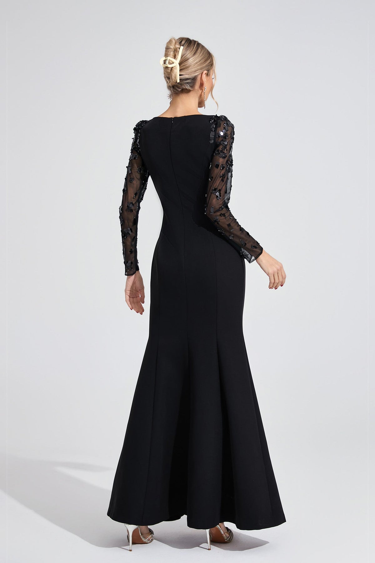 Eivin Black Diamond Maxi Dress