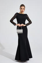 Eivin Black Diamond Maxi Dress