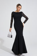 Eivin Black Diamond Maxi Dress