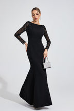 Eivin Black Diamond Maxi Dress