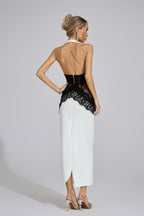 Fioralba Halter Maxi Dress