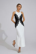 Fioralba Halter Maxi Dress