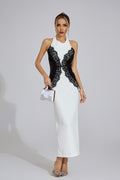 Fioralba Halter Maxi Dress