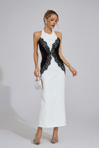 Fioralba Halter Maxi Dress