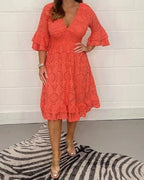 Alba | Casual Lace Dress