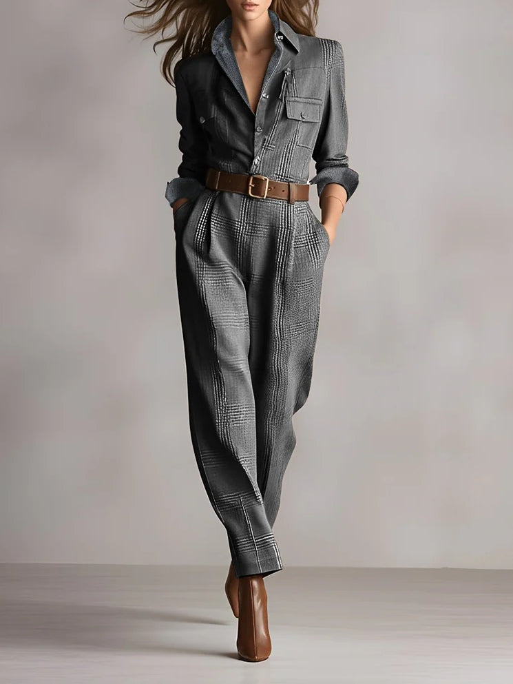 M&H | Jumpsuit in Plaid