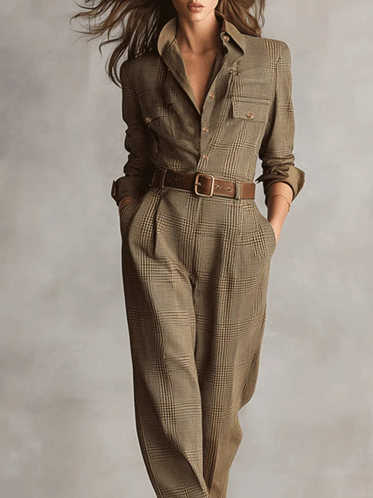 M&H | Jumpsuit in Plaid