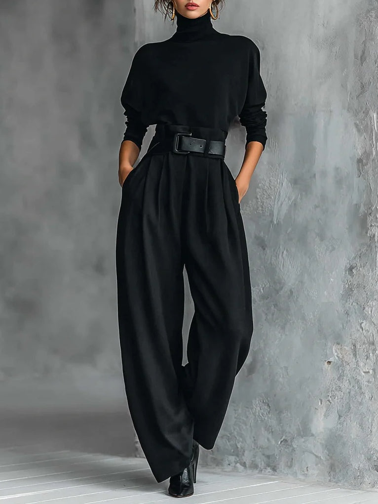 M&H | Belted Two-Piece Set