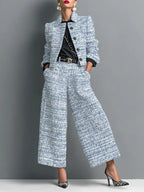 Tessa Tweed Jacket and Pants Set