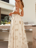 Chill Vibes Open-Back Spaghetti Strap Maxi Dress