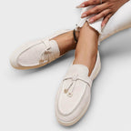 Classic Beige Loafers