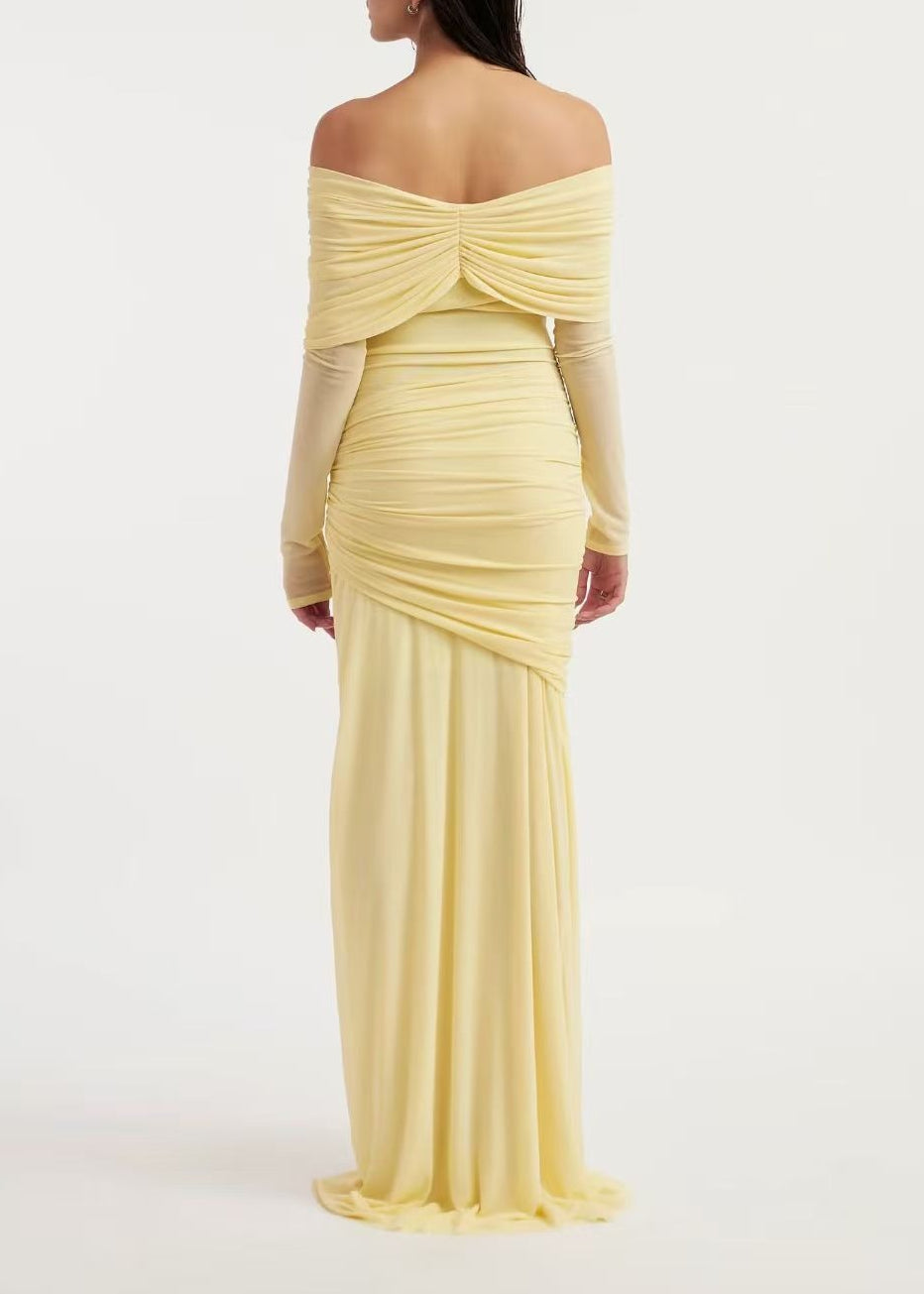 Adrienne Maxi Dress In Yellow