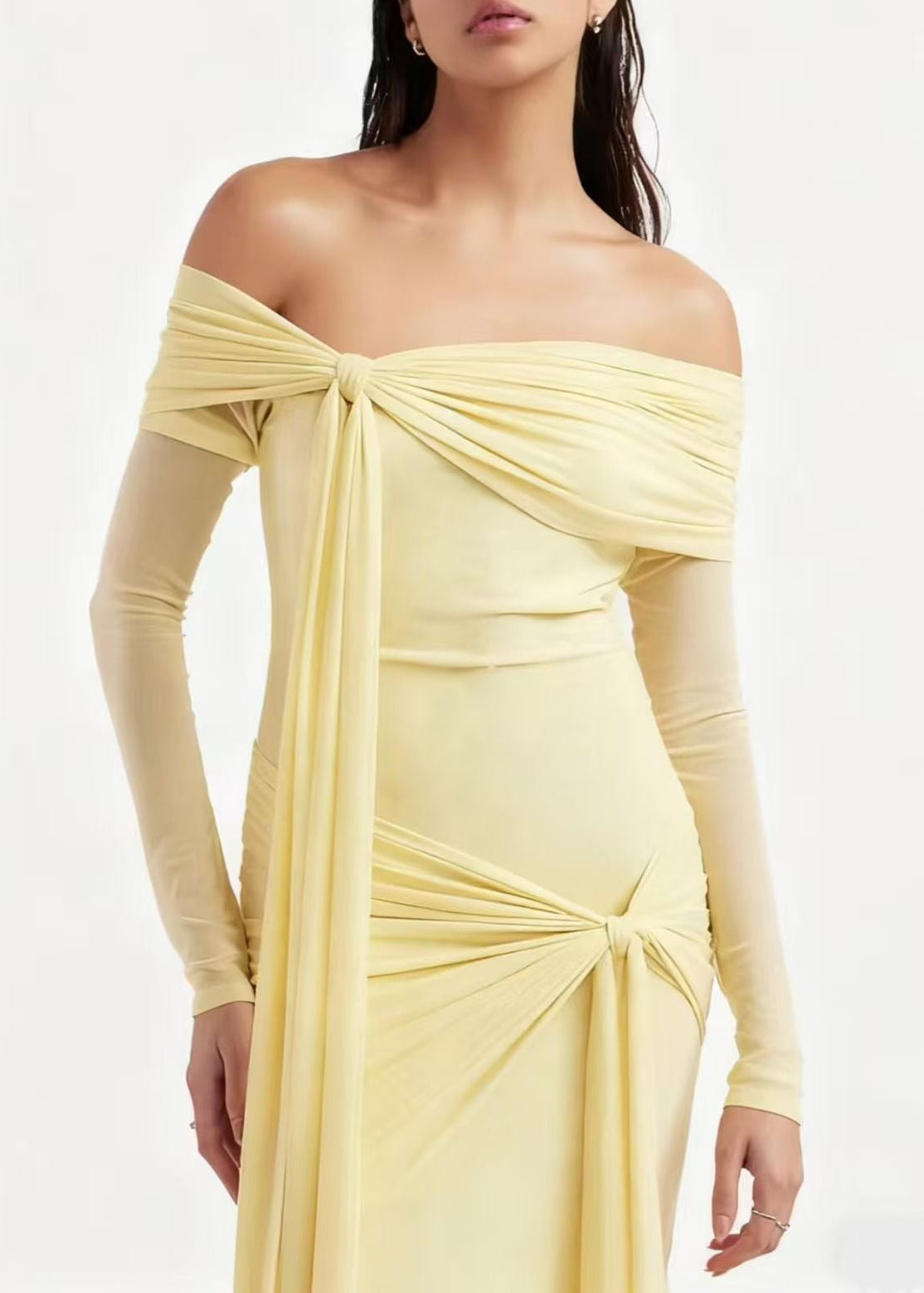 Adrienne Maxi Dress In Yellow
