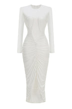 Avelune Ruch Mermaid Maxi Dress