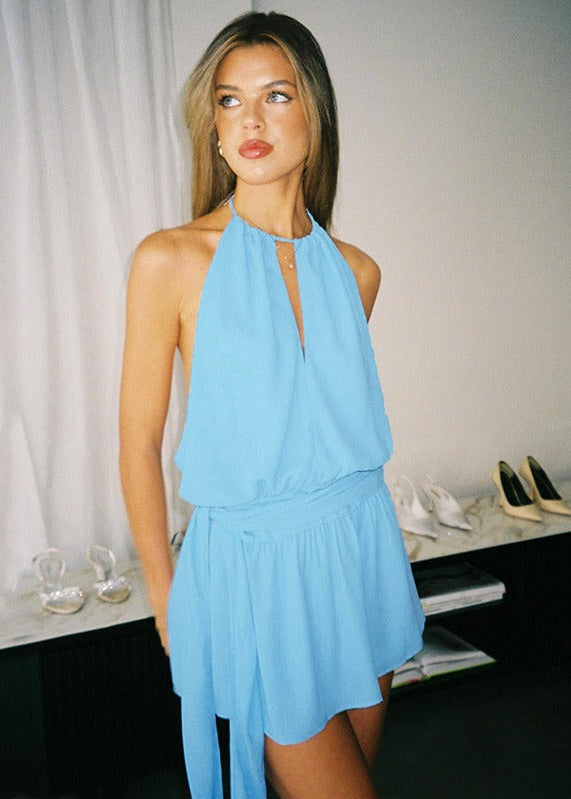 Lumera Backless Mini Dress