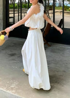Drakar One Shoulder Pants Set
