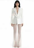 Mio Hollow Tight Trousers Two-Piece Set