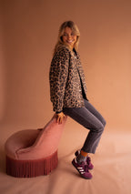 Lightweight Leopard Print Jacket
