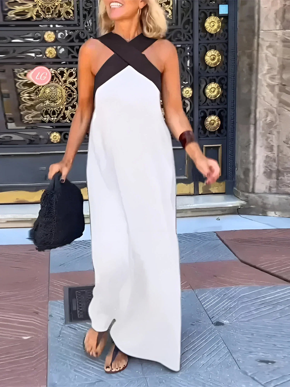 Aisha | Lightweight Cross-Over Dress