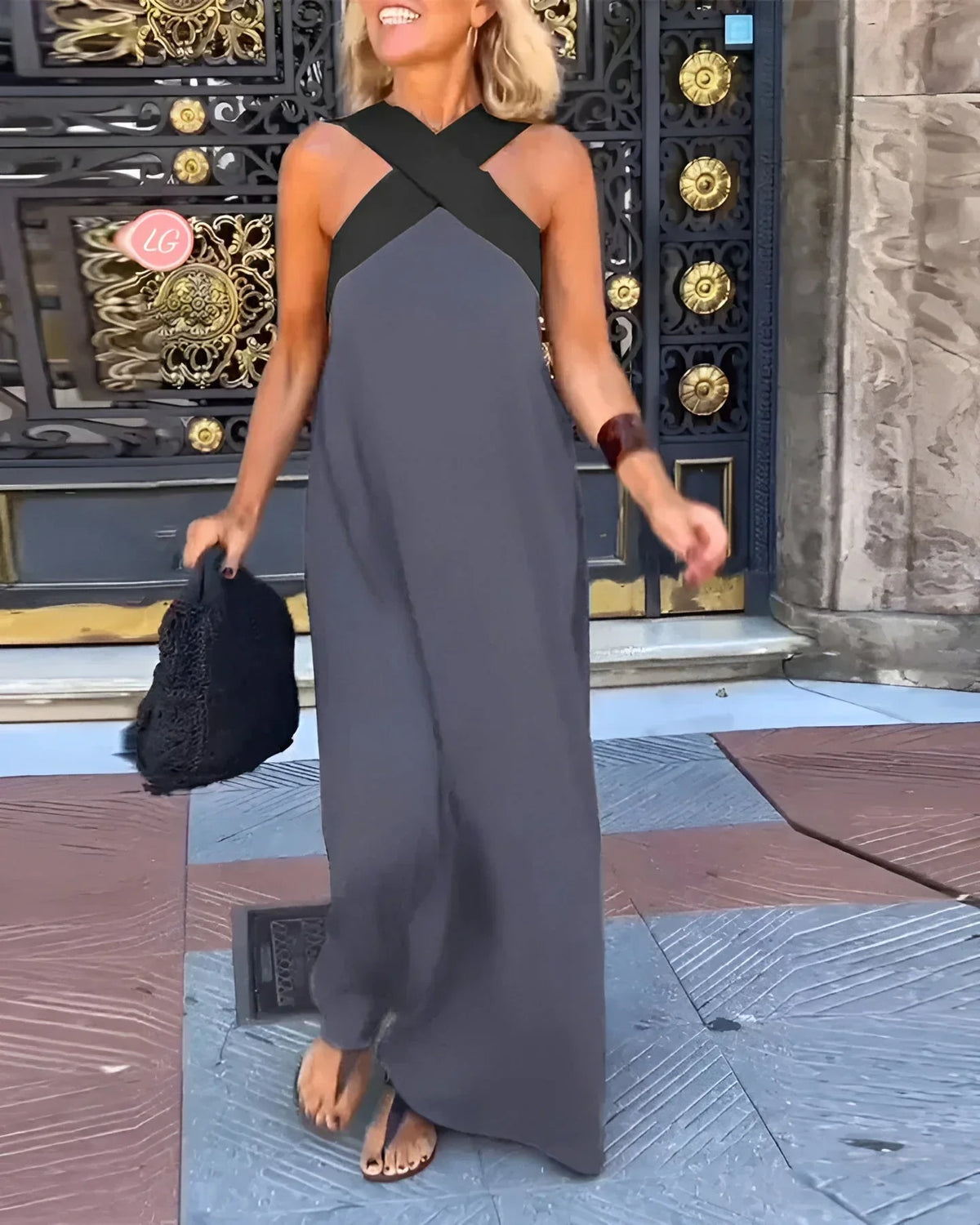 Aisha | Lightweight Cross-Over Dress
