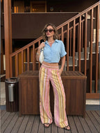 Sara Wide Leg Palazzo Pants