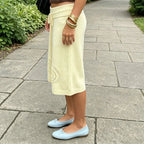 Evelyn Knit Wide-Leg Culotte Shorts