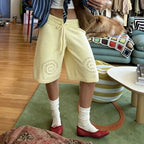 Evelyn Knit Wide-Leg Culotte Shorts