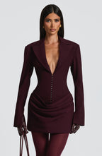Fenric Ruched Mini Dress