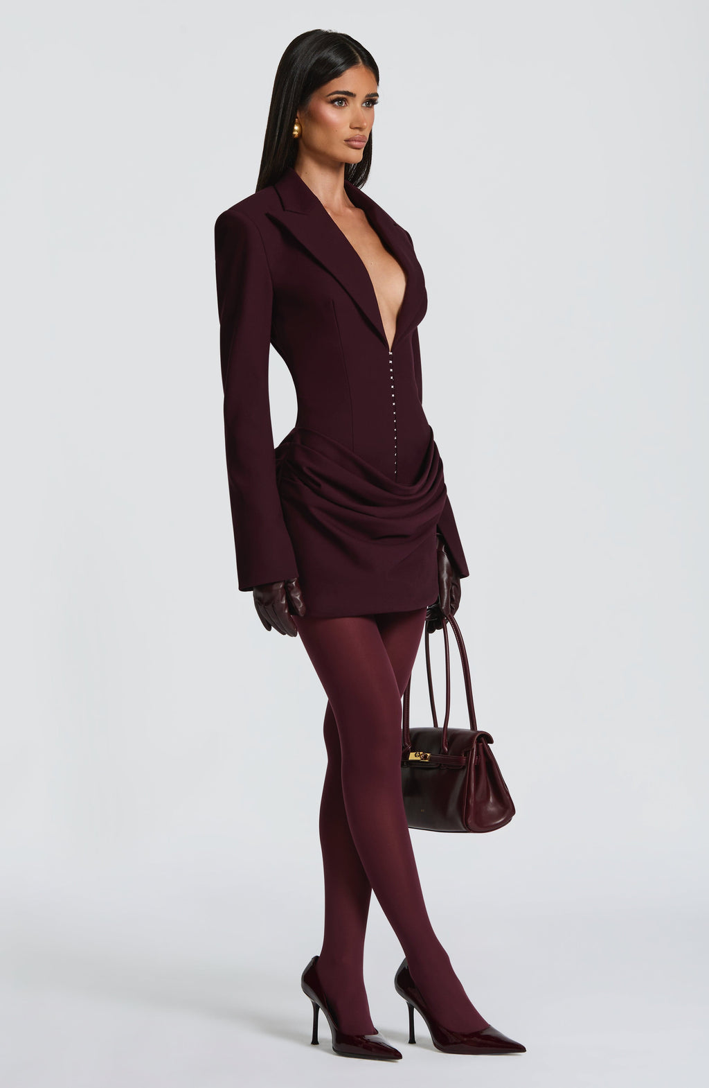 Fenric Ruched Mini Dress