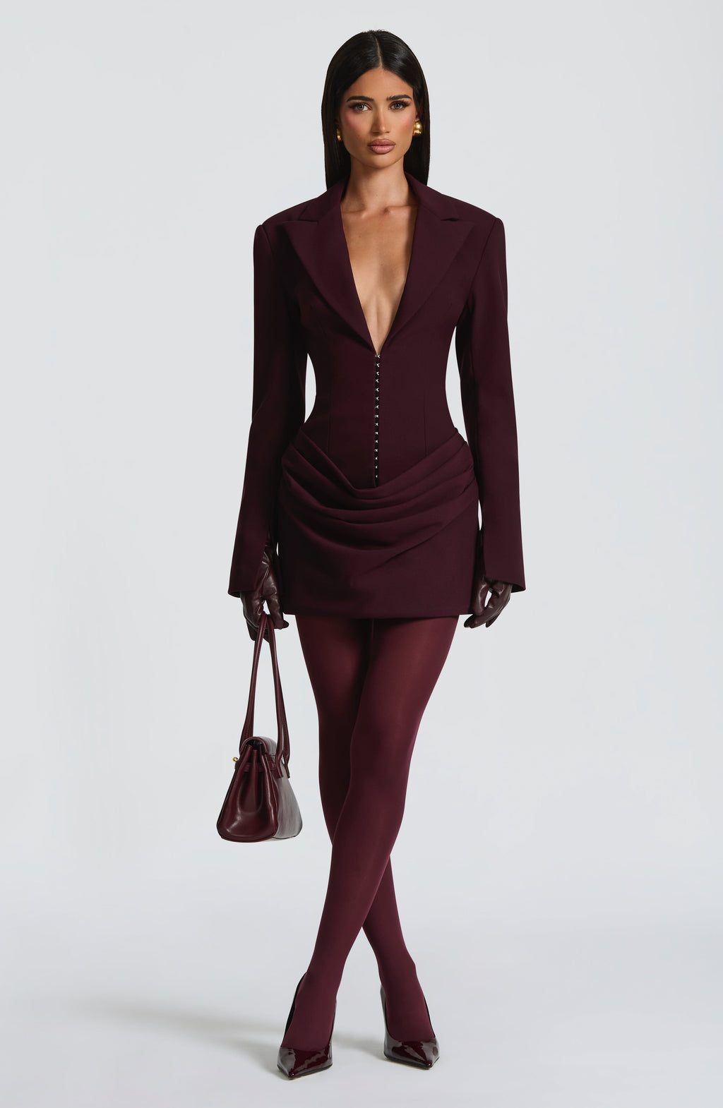 Fenric Ruched Mini Dress