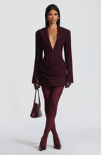 Fenric Ruched Mini Dress