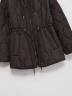Abbie Hooded Quilted Jacket with Drawstring