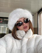 Addison Faux Fur Hat